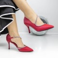 Ihlové topánky 3XKK61 Červená | Mei