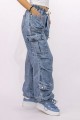Dámske džínsy TR354 Modrá | Kikiriki