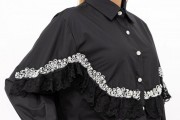 Dámska košeľa 9667 Čierna | Kikiriki