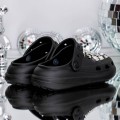 Dámske papuče s nízkou podrážkou 6082-1 Čierna | Alogo