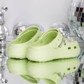 Dámske papuče s nízkou podrážkou 6082-1 Zelená | Alogo