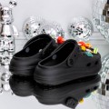 Dámske papuče s nízkou podrážkou 6082-4 Čierna | Alogo