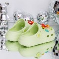 Dámske papuče s nízkou podrážkou 6082-4 Zelená | Alogo
