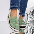 Dámske topánky na voľný čas 3LE37 Zelená | Mei