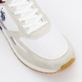 Pánske športové topánky TABRY003M4HT3 Biely-Svetlo šedá | U.S. POLO ASSN