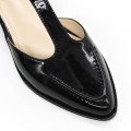 Dámske sandále na hrubom podpätku K6052-5680 Čierna | Advancer