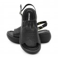 Dámske sandále na platforme FF05 Čierna | Advancer