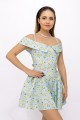 Dámske šaty 123061 Modrá-Žltá | Fashion