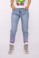 Dámske džínsy RF002 Modrá | Mina