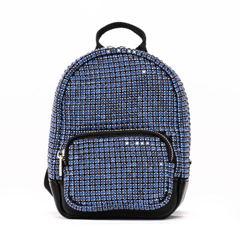 Dámsky ruksak 963 Čierna-Modrá | Mei