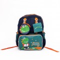 Školská taška BA100 Tmavomodrá-Zelená | Mei