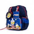 Školská taška BA100 Tmavomodrá-Modrá | Mei
