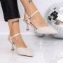 Pantofi Stiletto Z58009-1 APRICOT | MEI