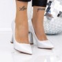 Pantofi Stiletto 3ADC77 SILVER | MEI