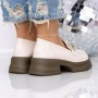 Pantofi Casual Dama 7818-1 BEIGE | MEI