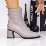 Botine cu Toc Gros 3AD2 GREY | MEI