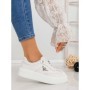 Pantofi Sport Dama din piele naturala 3Q16 WHITE | MEI