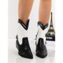 Ciocate Y2511 BLACK-WHITE | MIA SHOES