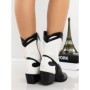 Ciocate Y2511 BLACK-WHITE | MIA SHOES