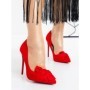 Pantofi Stiletto B-13 RED | MULANKA