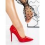 Pantofi Stiletto B-16 RED | MULANKA