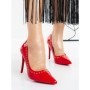 Pantofi Stiletto B-16 RED | MULANKA