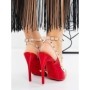 Pantofi Stiletto B-5 RED | MULANKA