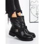 Ghete Dama 5019-YQ BLACK | CRYSTAL SHOES