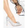 Pantofi Stiletto 66-S23 SILVER | GALLEVANI