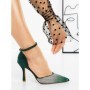 Pantofi Stiletto G1715 GREEN | GALLEVANI