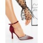 Pantofi Stiletto G1715 WINERED | GALLEVANI