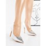 Pantofi Stiletto 66-S22 SILVER | GALLEVANI