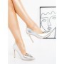 Pantofi Stiletto 66-S22 SILVER | GALLEVANI