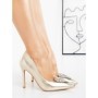 Pantofi Stiletto 66-S22 GOLD | GALLEVANI