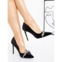 Pantofi Stiletto L2825 BLACK | GALLEVANI