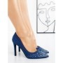 Pantofi Stiletto 2681 DARK BLUE | GALLEVANI