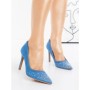 Pantofi Stiletto 2681 LIGHT BLUE | GALLEVANI