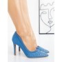 Pantofi Stiletto 2681 LIGHT BLUE | GALLEVANI