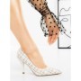 Pantofi Stiletto G1716 WHITE | GALLEVANI