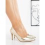 Pantofi Stiletto H1015 GOLD | TONY&CO