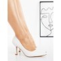 Pantofi Stiletto H1013 WHITE | TONY&CO