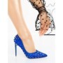 Pantofi Stiletto LD-1165 ROYAL BLUE | L.DAY