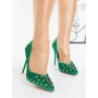 Pantofi Stiletto LD-1165 GREEN | L.DAY