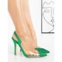 Pantofi Stiletto LD-1173 GREEN | L.DAY