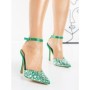 Pantofi Stiletto LD-1160 GREEN | L.DAY