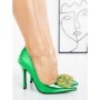 Pantofi Stiletto LD-1177 GREEN | L.DAY