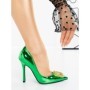 Pantofi Stiletto LD-1177 GREEN | L.DAY