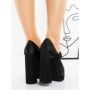 Pantofi cu Toc gros si Platforma LD-1162 BLACK | L.DAY