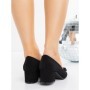 Pantofi cu Toc mic 3AYXD100 BLACK | MEI