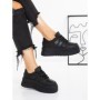 Pantofi Sport Dama cu Platforma 5WL50 ALL BLACK | MEI